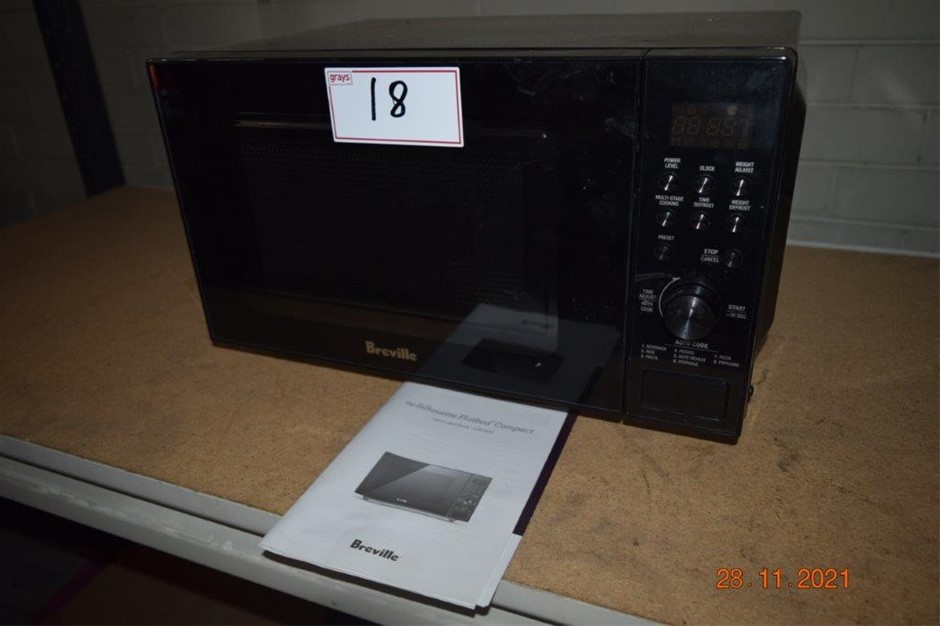 breville microwave flatbed