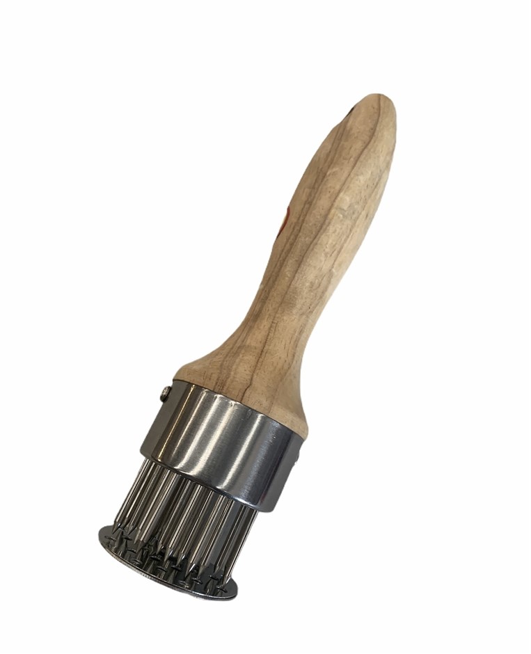 Wooden Timber Handle Stainless Steel Nee