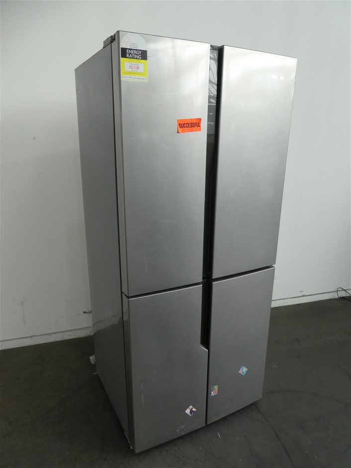 Hisense Stainless Steel 512L French Door Fridge (HR6CDFF512S) Auction