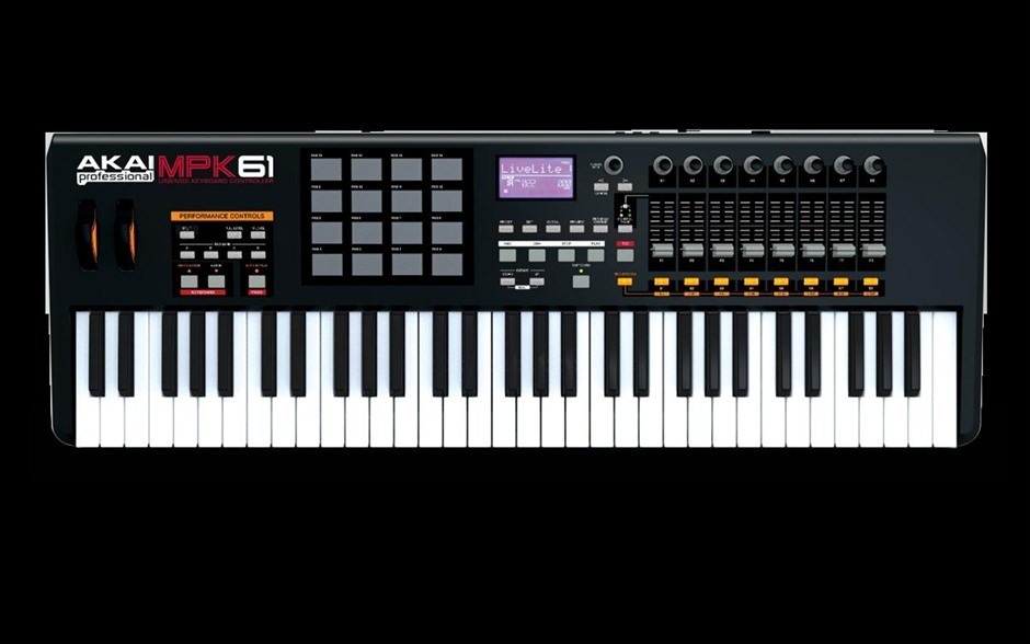 Akai MPK61 USB MIDI Keyboard Controller 