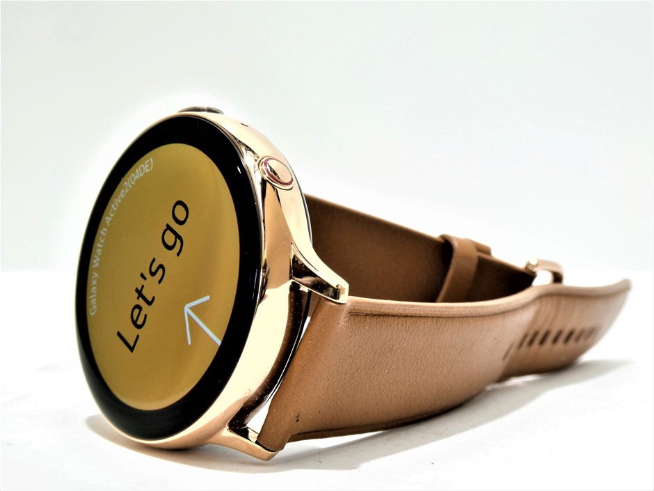 Samsung rose best sale gold watch australia