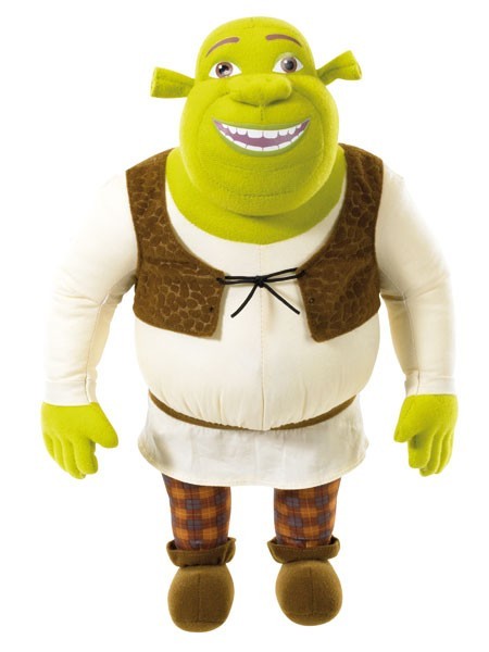 Dreamworks Wise Cracking Shrek Plush Toy