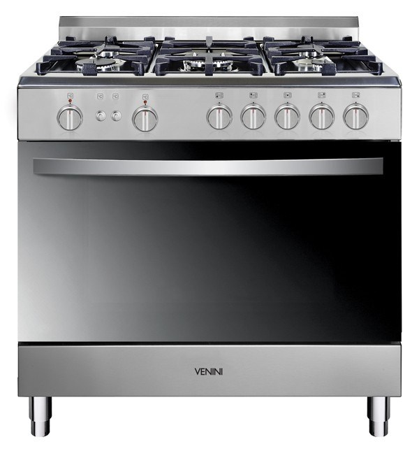 Venini 90cm All Gas Upright Cooker Model VEF91GG Auction