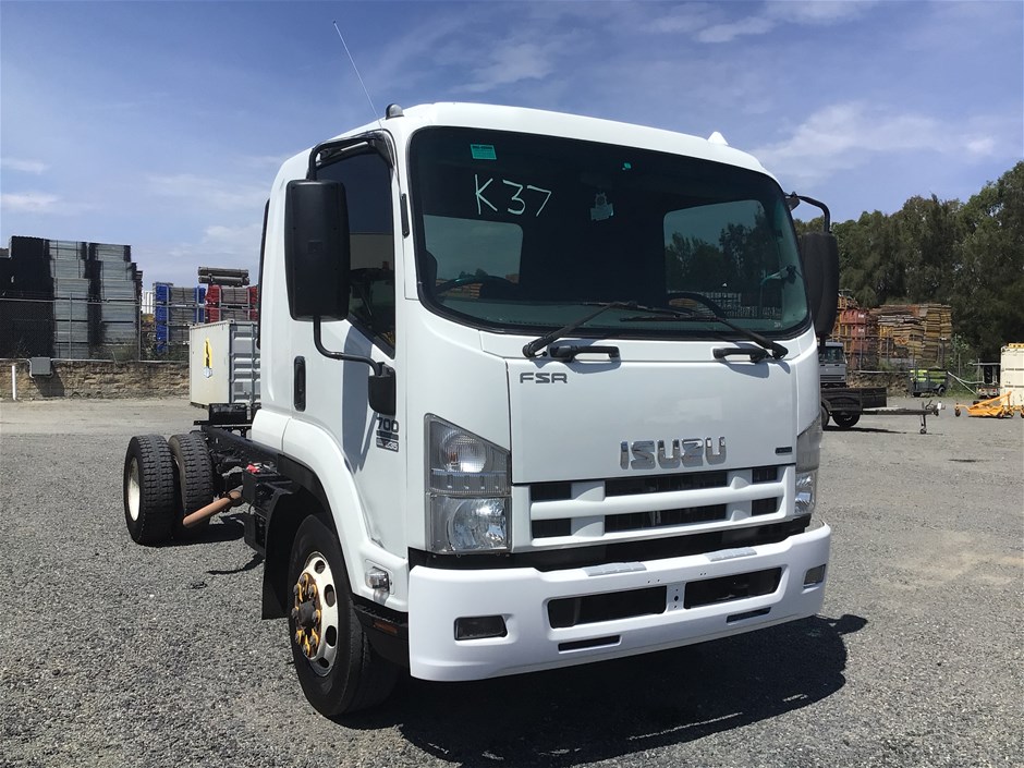 2009 Isuzu FSR 700 Auto Sitec 235 Series II 4 x 2 Cab Chassis Truck ...