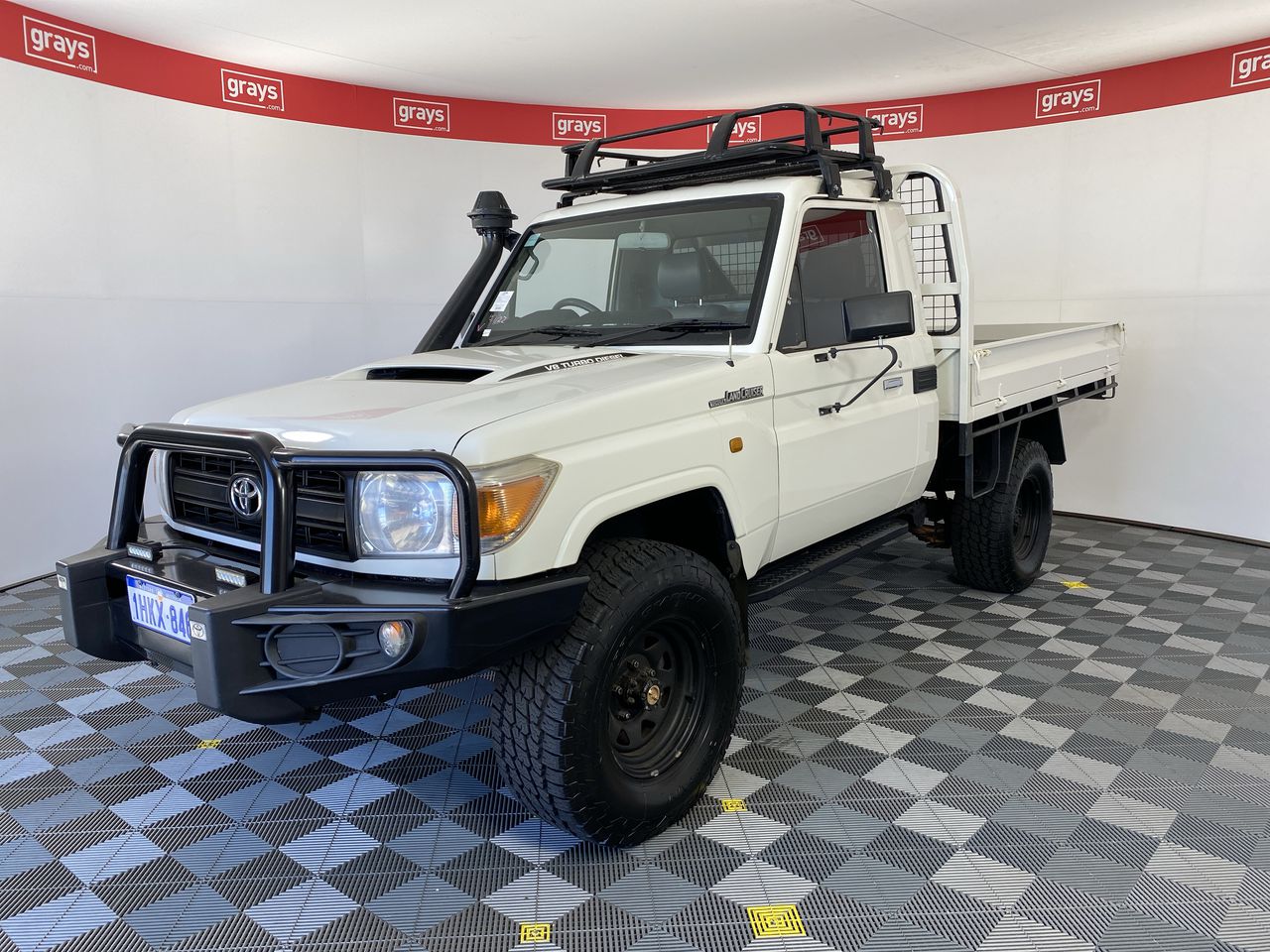 2014 Toyota Landcruiser Workmate (4x4) VDJ79R T/D Manual Cab Chassis ...