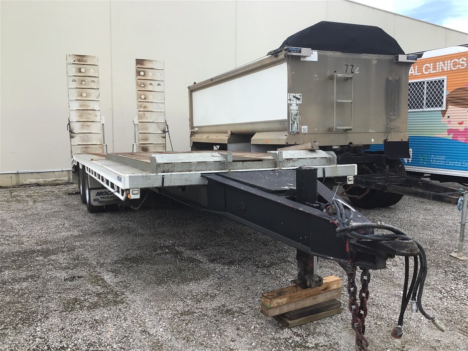2014 Moore Tandem TAG Tandem Flat Top Lead Trailer Auction (0005 ...