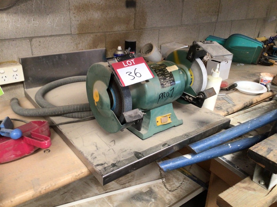 Abbott and ashby 200mm deals bench grinder