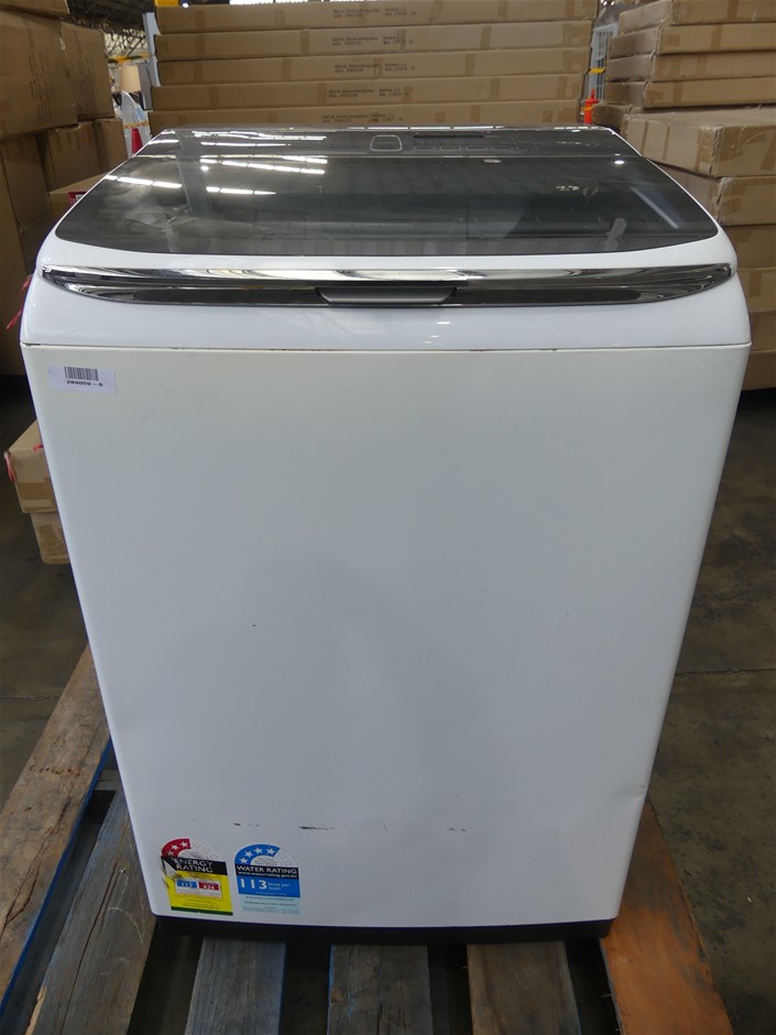 samsung 13kg activ dualwash top load washing machine wa13m8700gv