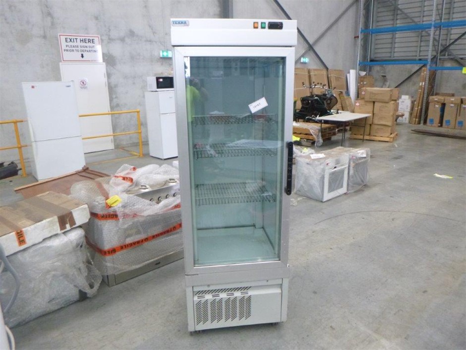 Tekna Line Single Glass Door Commercial Fridge Auction (01309029022