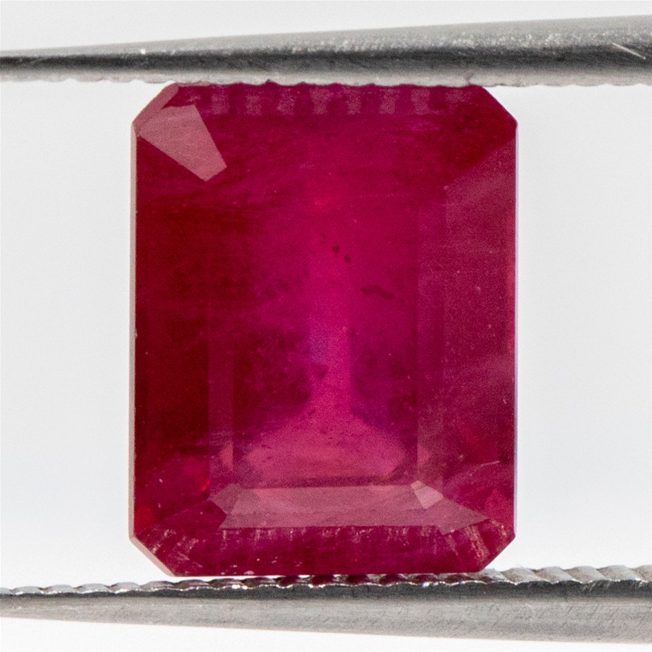 One Loose Ruby, 3.84ct in Total Auction (0001-2542217) | Grays Australia
