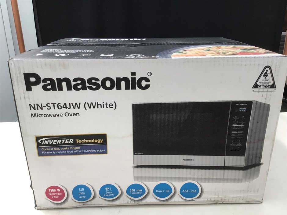 panasonic microwave nn st64jw