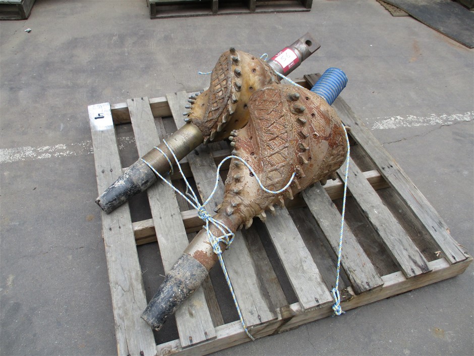 14" & 16" Vermeer Fluted Barrel Reamers Auction (00567037272) Grays