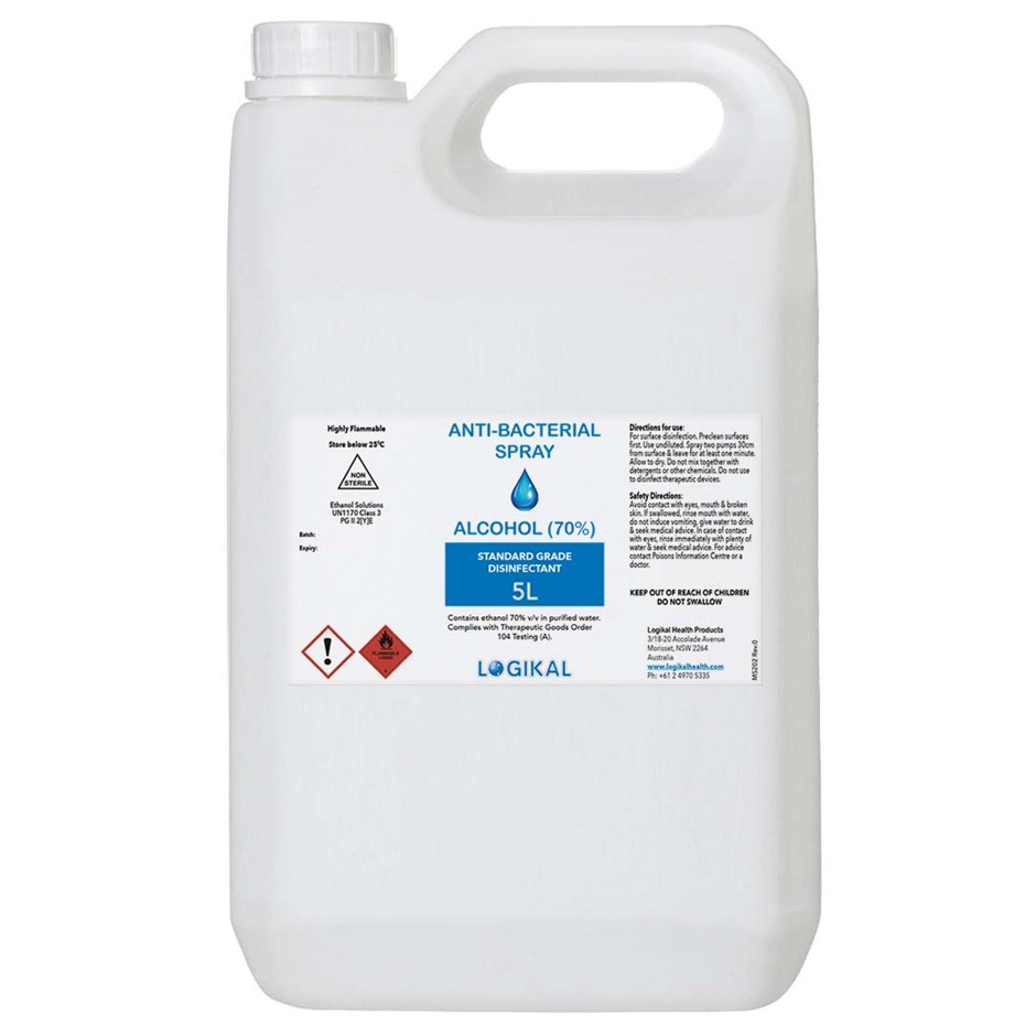 5L Standard Grade Disinfectant Anti-Bact