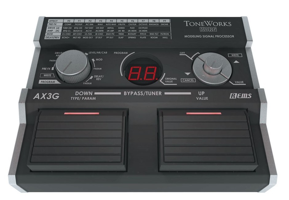 Korg AX3G Guitar Amp Modelling Multi Eff
