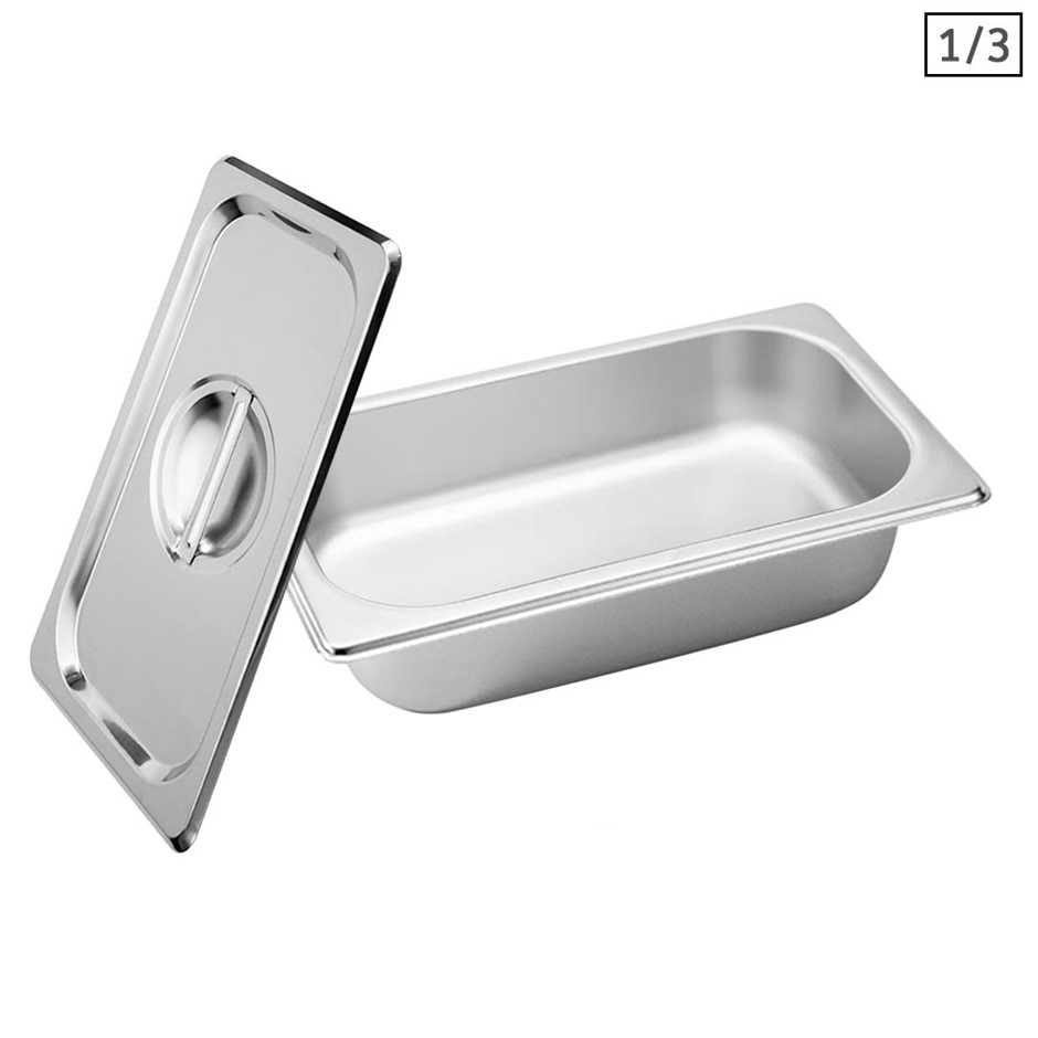 SOGA Gastronorm GN Pan Full Size 1/3 GN 