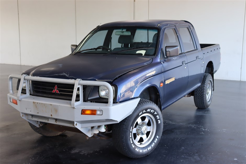 1998 Mitsubishi Triton GLX (4x4) MK Manual Dual Cab Auction (0001 ...