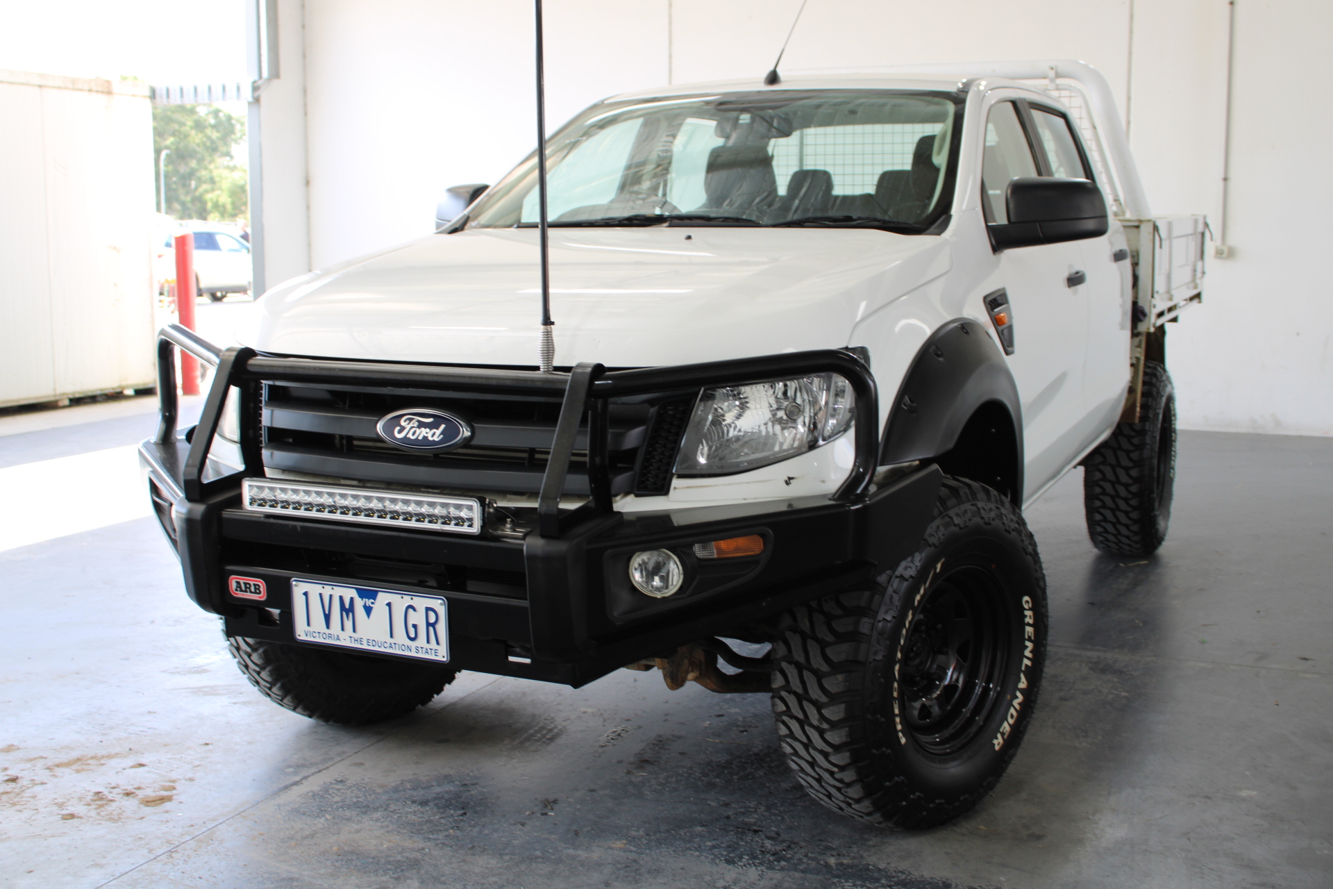 2012 Ford Ranger XL 4X4 PX Turbo Diesel Automatic Crew Cab Chassis ...