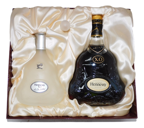 Sold at Auction: Hennessy X.O Cognac W/ Case