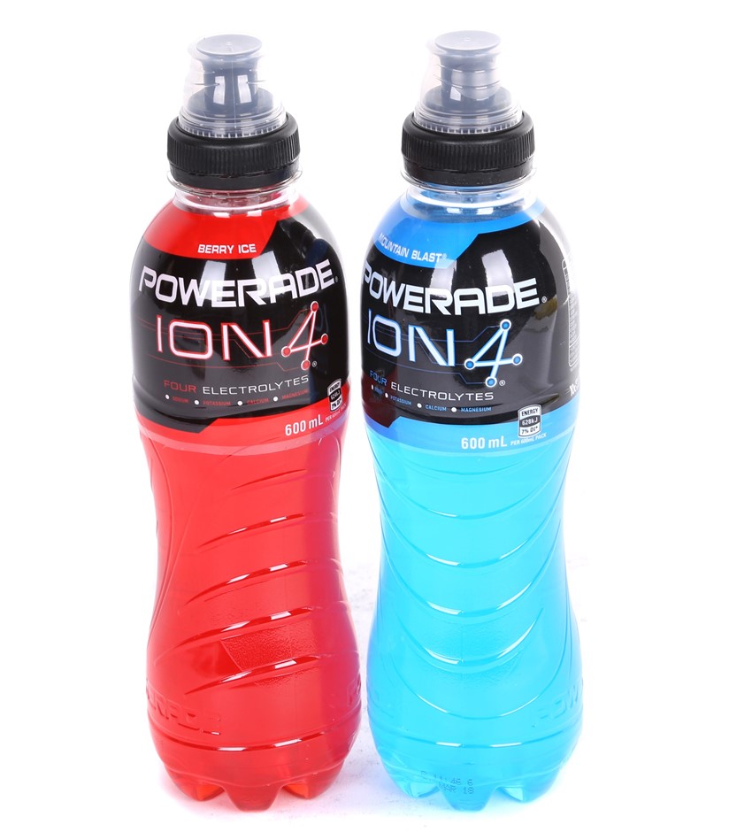 20 x Mixed POWERADE Ion 4 (Four Electrolytes) Energy Drinks Comprising