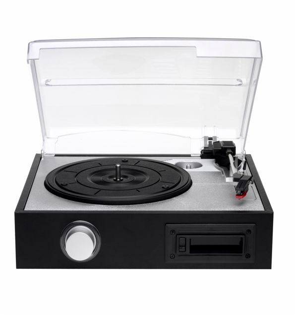 Lenoxx Turntable Cassette Player (New)