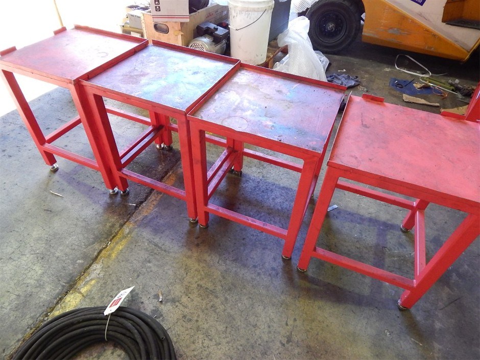 4 x wheel alignment stands for 2 post car hoist (19357590) Auction (00905007282) Grays Australia