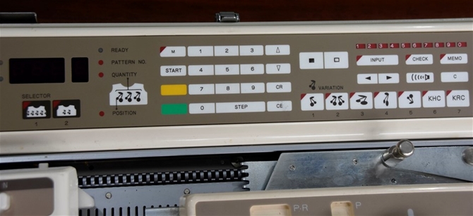 Understanding the Brother electronic knitting machine