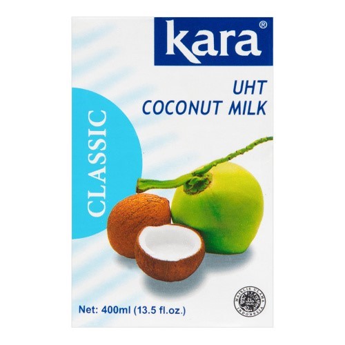 20 x KARA UHT Classic Coconut Milk Carton, 400ml.