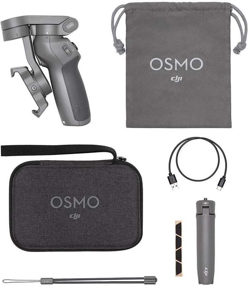 DJI Osmo Mobile 3 Combo, 3 Axis Smartphone Gimbal Handheld Stabiliser For S