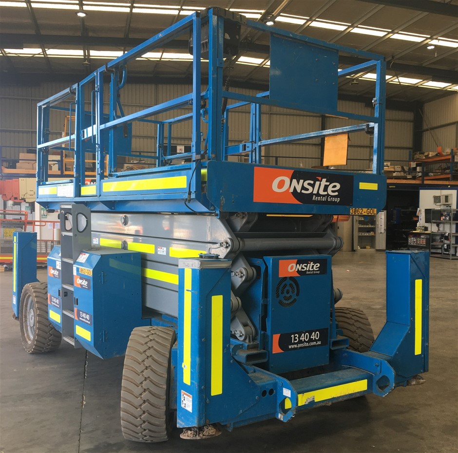 2006 Genie GS4390RT Scissor Lift 43ft (13.0m) Diesel (Derrimut