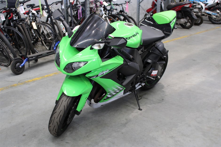 2009 Kawasaki ZX10R 2 Seater Road Bike Auction (0001-9031031 