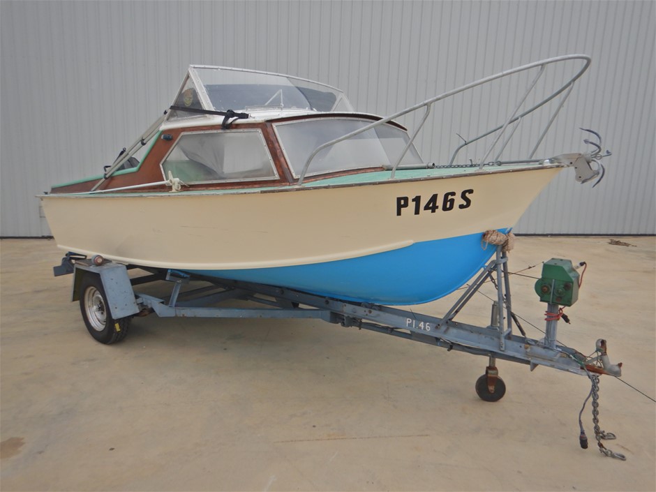 Hartley Half Cabin Boat Auction (000160016205) Grays Australia