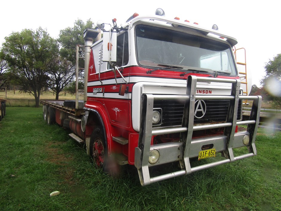 1986 Atkinson Bogie Drive Table Top Truck Auction (00087038897