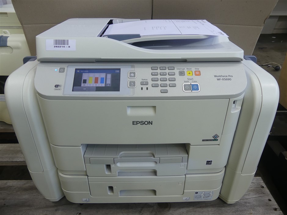 Epson Workforce Pro Wf R5690 Printer Auction 0008 5049148 Grays Australia 0966
