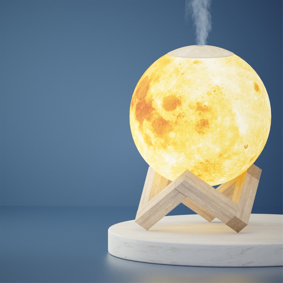 Devanti Aroma Diffuser LED Moon Lamp 880