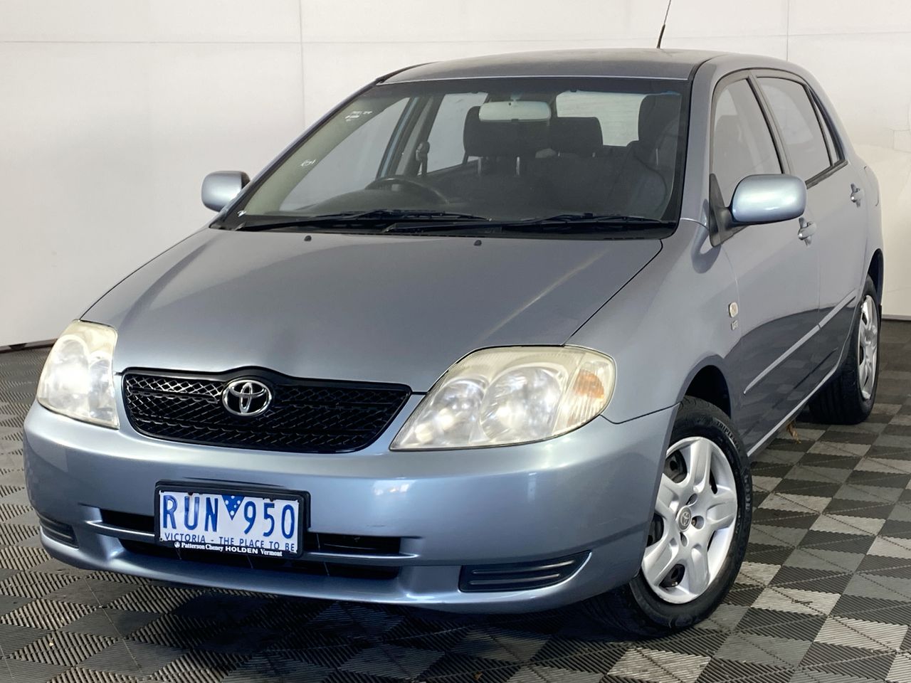 2002 Toyota Corolla Conquest ZZE122R Manual Hatchback Auction (0001 ...