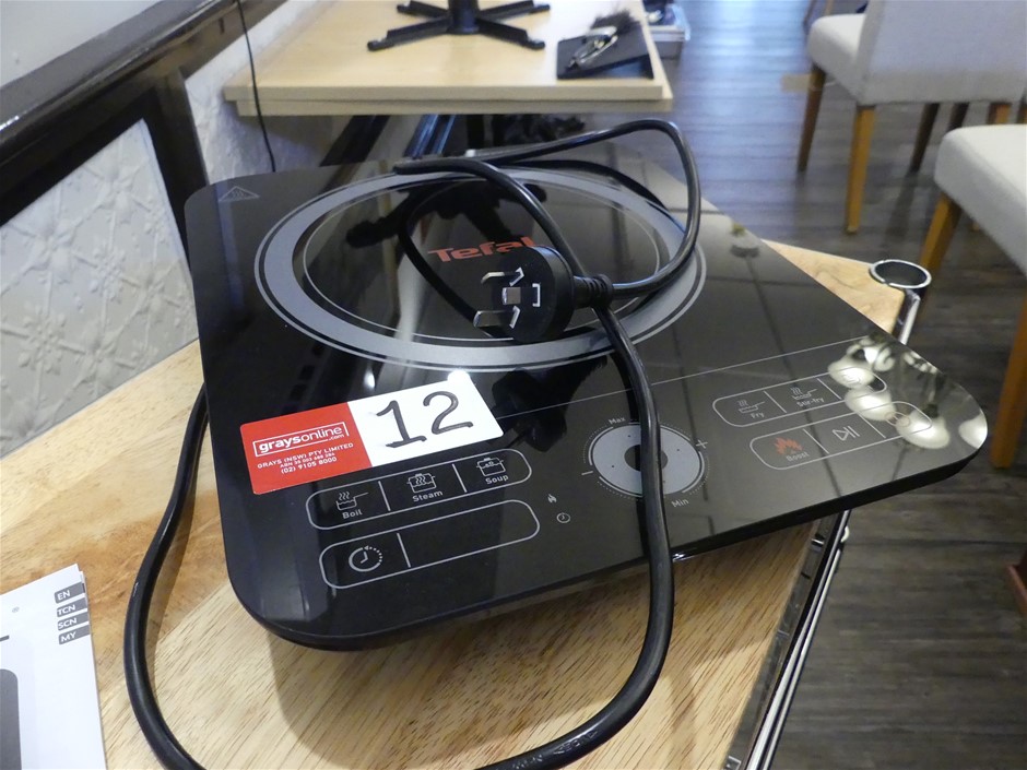 Tefal IH7208 Portable Induction Hot Plate Auction (00125048806