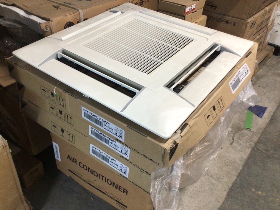4 x Daikin ceiling air conditioner covers. Auction (00663022137
