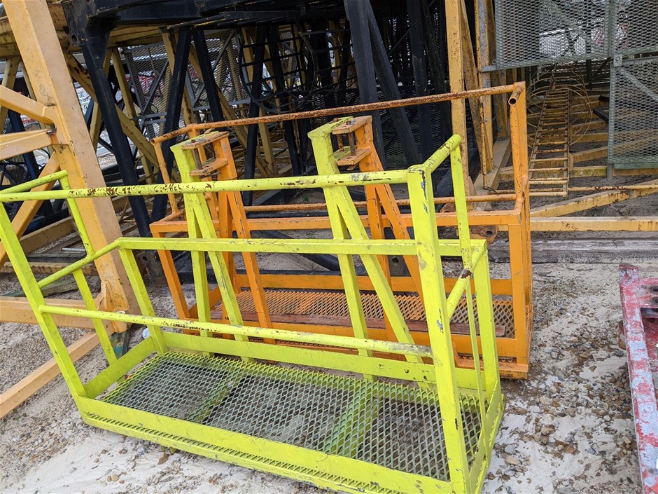 2 x tower crane rigging baskets Auction (0038-5048923) | Grays Australia
