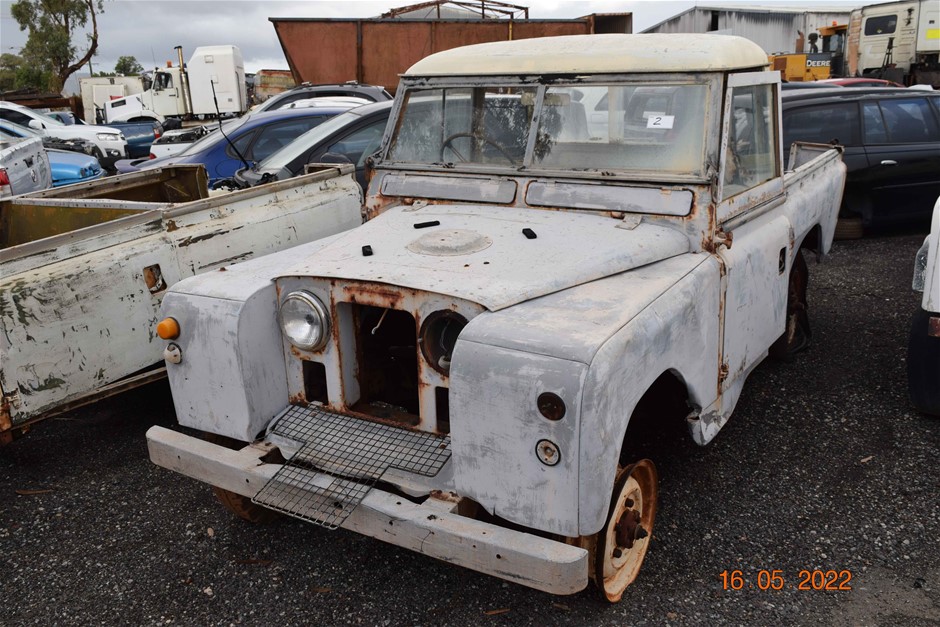 Early Series Land Rover 4WD LWB UTE Auction (00029031693) Grays Australia