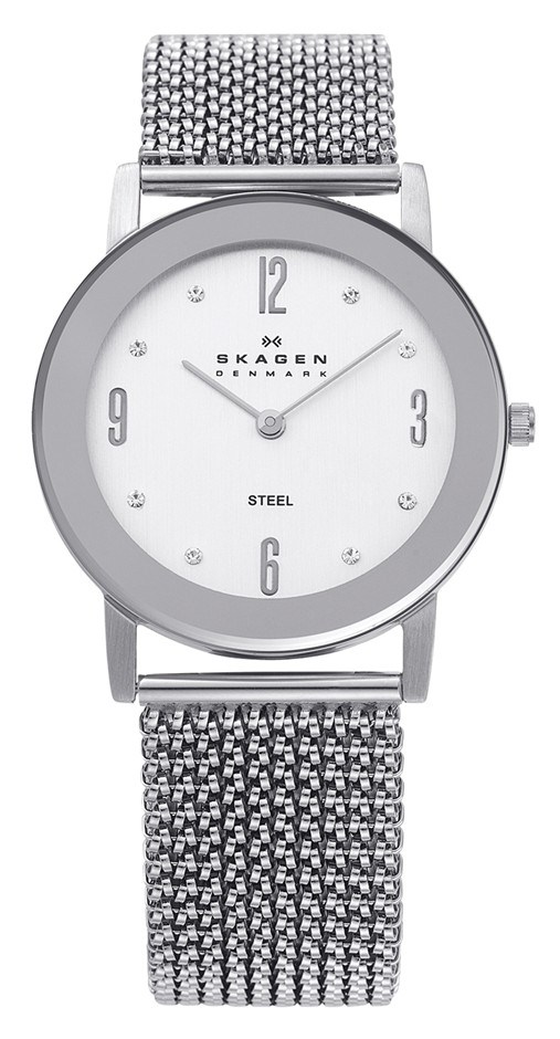 Skagen Ladies Swarovski Crystal Stretch 