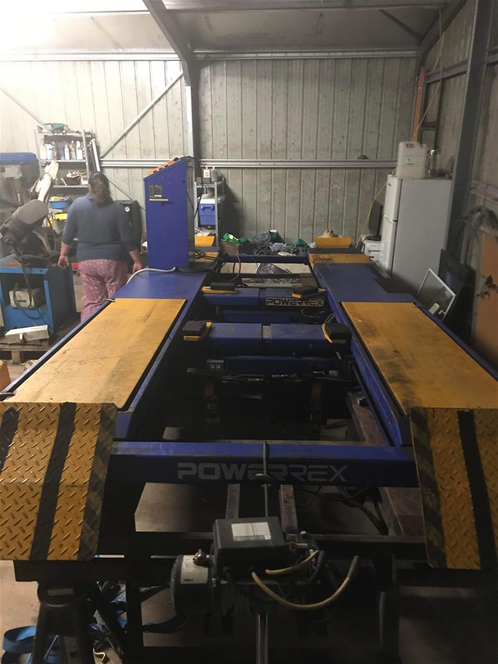 POWERREX 4400X Scissor Hoist 4t Auction (00017039154) Grays Australia