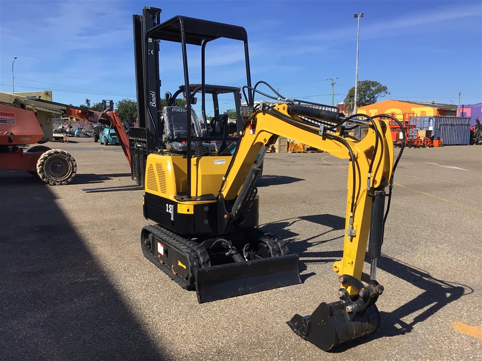 Unused KBKC12 1 Tonne Mini Excavator Auction (0001-7040791) | Grays ...