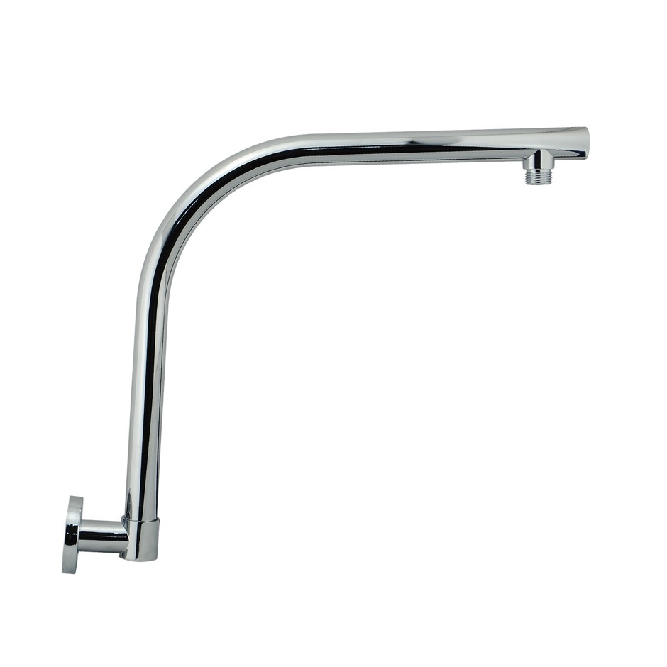 Round Chrome Swivel Wall Mounted Shower 