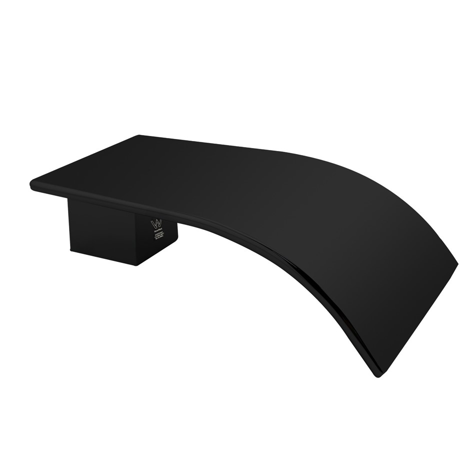 CASCADE Series Waterfall Black Bathtub/B