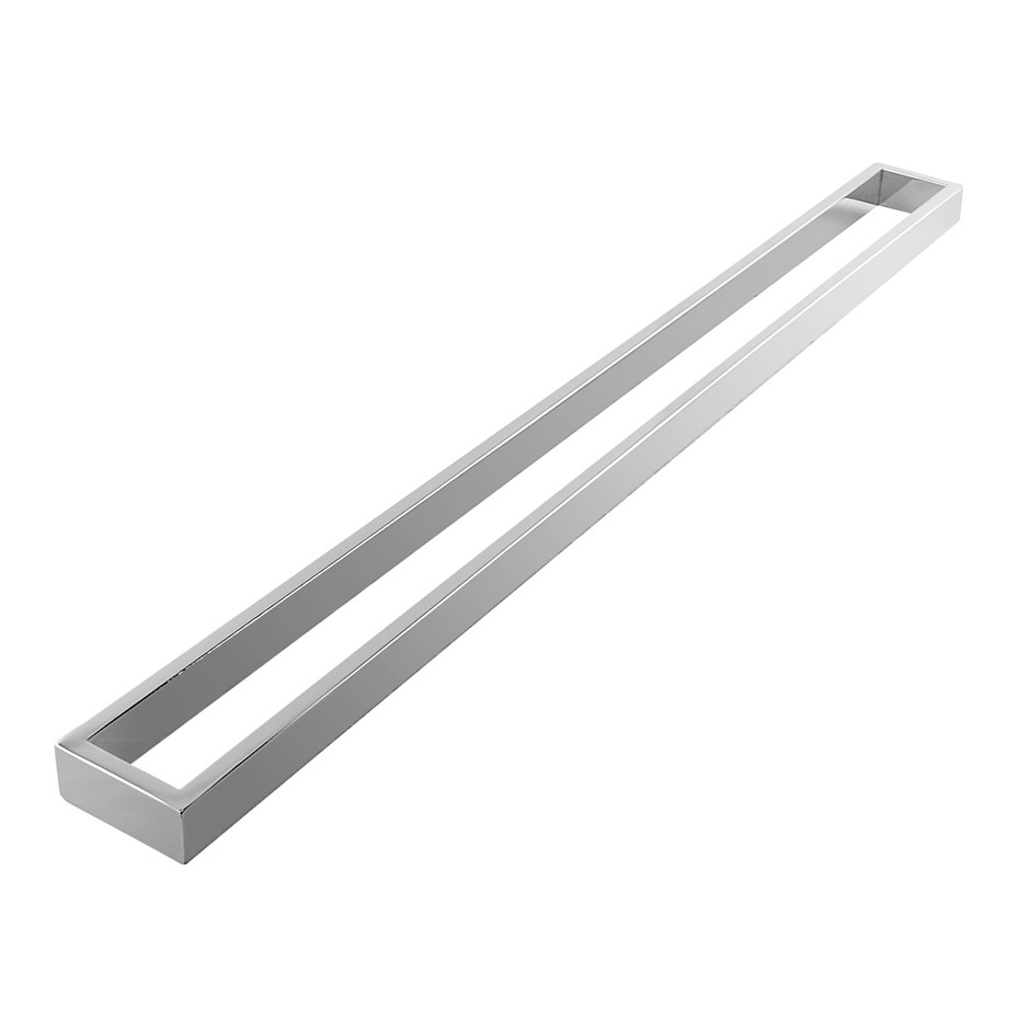 IVANO Series Chrome Single Towel Rail 80