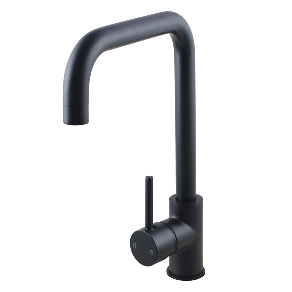 Electroplated Brass Matte Black Swivel S