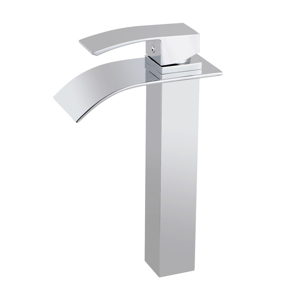 CASCADE Series Chrome Waterfall Tall Bas