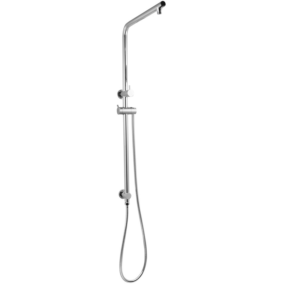 Round Chrome Shower Station(Right Angle)