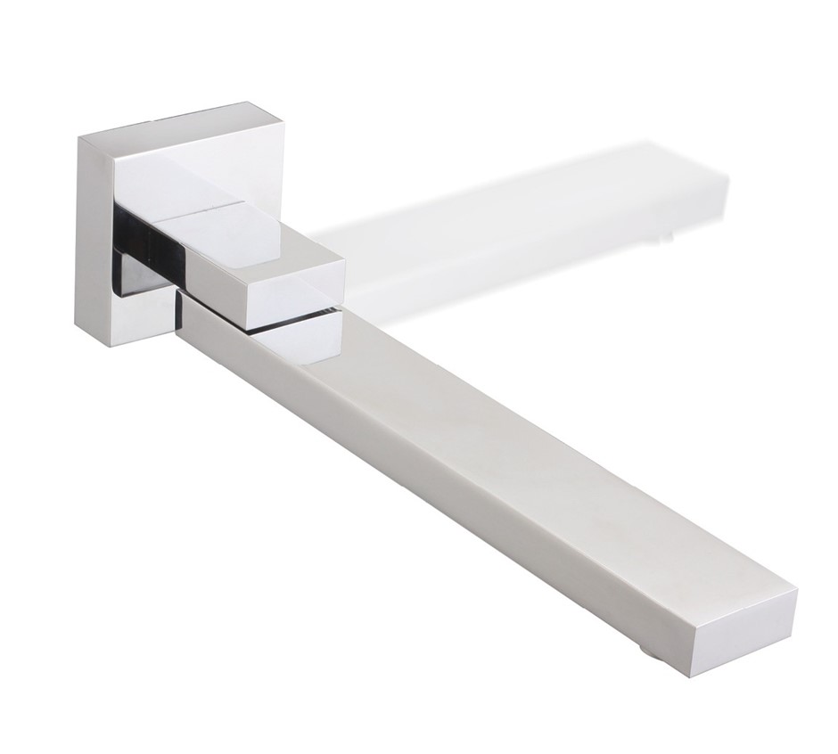 BLAZE Series Chrome Bathtub/Basin Wall S