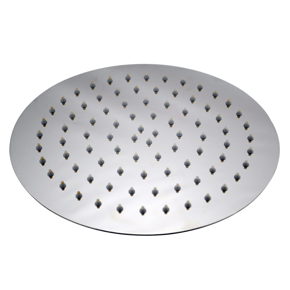 Super-slim Round Chrome Rainfall Shower 